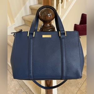 Kate Spade✨Blue Leather Satchel